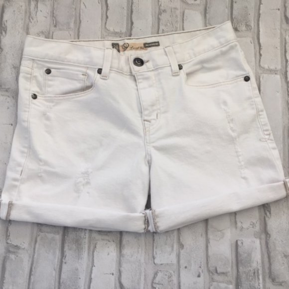 Level 99 | Shorts | Level 99 Anthropologie Boyfriend Denim Shorts | Poshmark